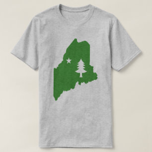 Camiseta T-Shirt Maine State
