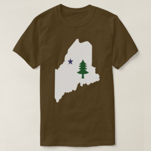 Camiseta T-Shirt Maine State