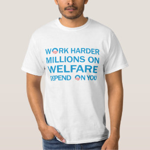 Camiseta T-shirt mais duro do trabalho