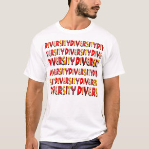 Camiseta T-Shirt Mais e Mais Diversidade