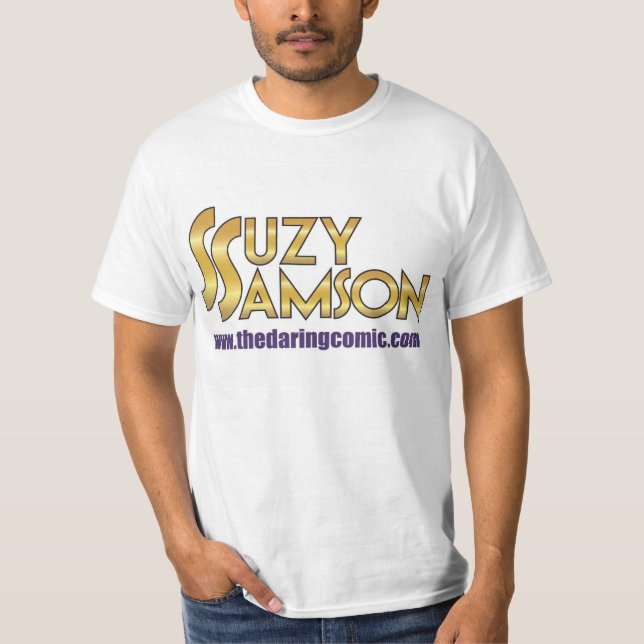 Camiseta T-shirt mais forte de Suzy Samson do que nunca (Frente)