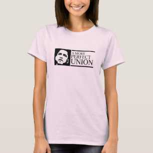 Camiseta T-shirt mais perfeito da união de Barack Obama/A