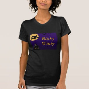 Camiseta T-shirt mal-intencionado de Witchy o Dia das