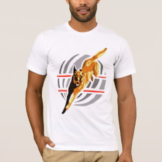 Camiseta T-shirt malinois salto