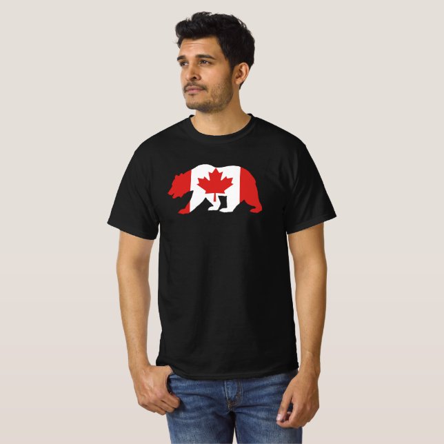 Camiseta T-Shirt MAMA CANADA (Frente Completa)