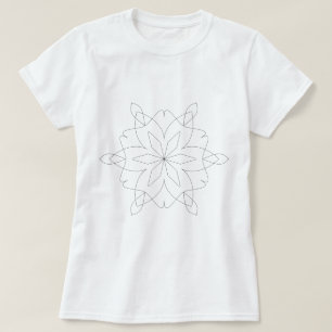 Camiseta T-shirt - Mandala to Color