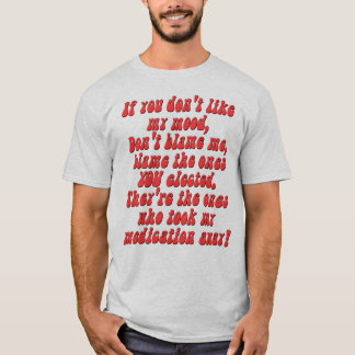 Camiseta T-shirt maníaco da mania da síndrome da doença