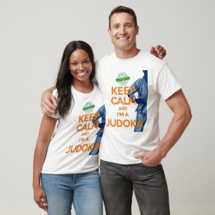 Camiseta T-Shirt Mantenha Calma Judoka