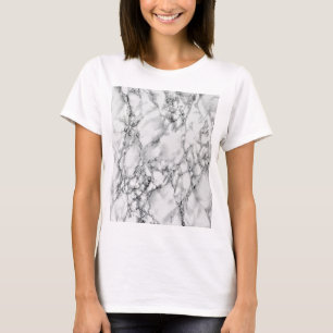 Camiseta T-Shirt Marble Branco