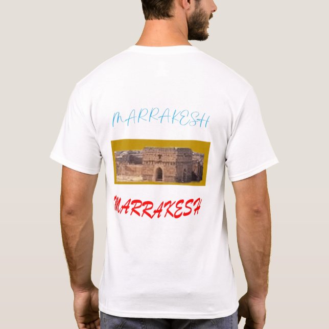 Camiseta t-shirt marraquexe (Verso)