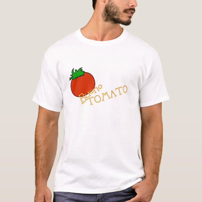 Camiseta T-shirt masculino 1 do tomate de APH Buono (Frente)