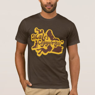 Camiseta T-shirt masculino do Copywriter para os homens que