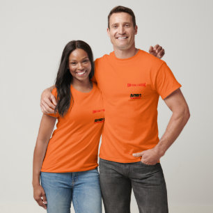 Camiseta T-shirt masculino do pescoço de grupo - preto