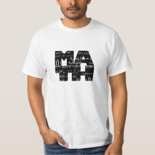 Camiseta T-shirt matemática