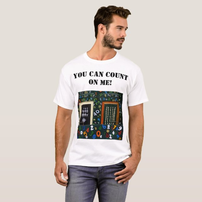 Camiseta T-Shirt Matemático (Frente Completa)