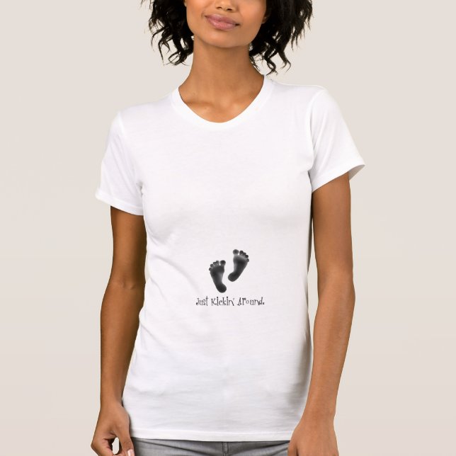 Camiseta T-Shirt Maternity Mais Vendido/Basta Dar Uma Volta (Frente)
