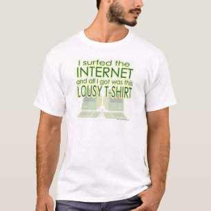 Camiseta T-shirt mau do Internet