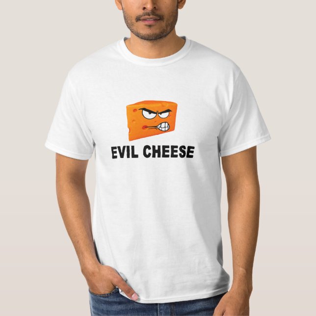 Camiseta T-shirt mau do queijo (Frente)