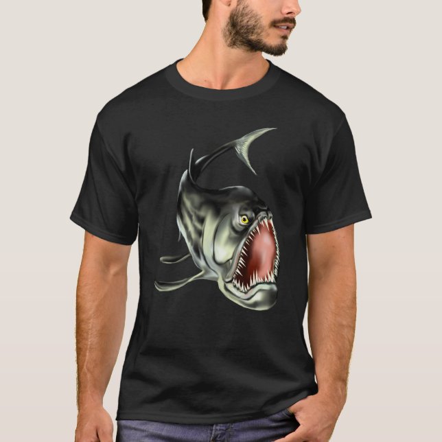 Camiseta T-shirt mau grande dos peixes (Frente)