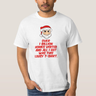 Camiseta T-shirt mau irritadiço de Claus