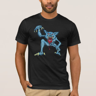 Camiseta T-shirt maus do homem-lobo