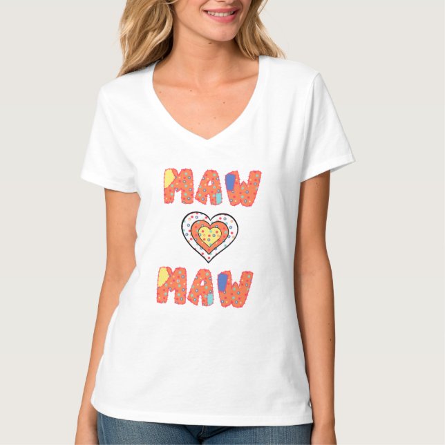 Camiseta T-Shirt Maw-Maw (Frente)