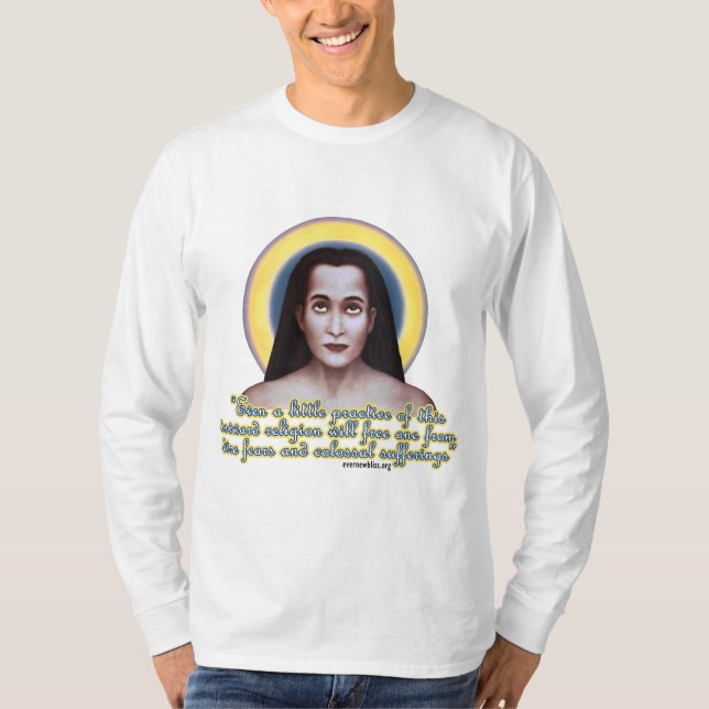 Camiseta T-shirt MB01 dos homens de Babaji (Frente)