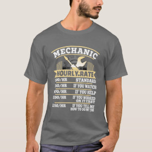 Camiseta t-shirt mecânica automática
