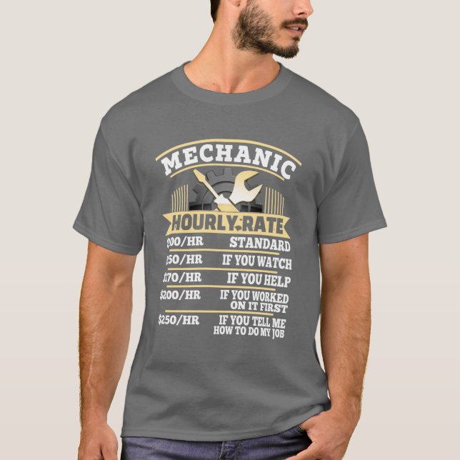 Camiseta t-shirt mecânica automática (Frente)