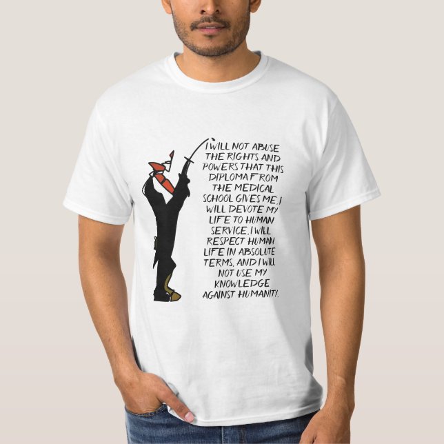 Camiseta T-Shirt MÉDICO (Frente)
