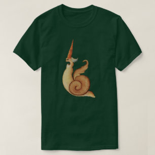 Camiseta T-Shirt Medieval "Screaming Snail"