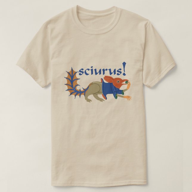 Camiseta T-Shirt Medieval Thirrel-Thirt (Frente do Design)