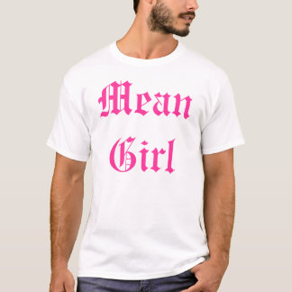 Camiseta T-shirt médio da menina