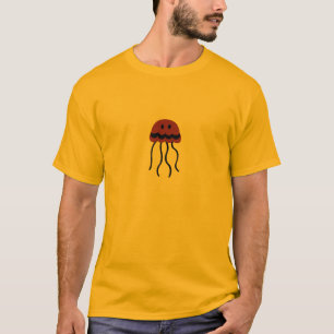 Camiseta T-shirt médio das medusas