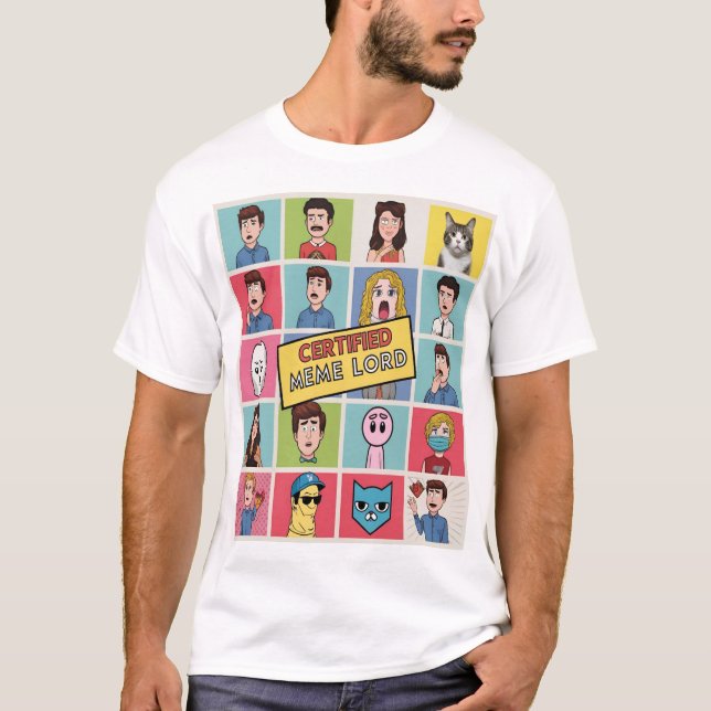 Camiseta t-shirt meme 2025 -Viral Pop Culture Tee (Frente)