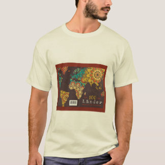 CAMISETA T-SHIRT MEN NEW RICO, MAPA MUNDIAL