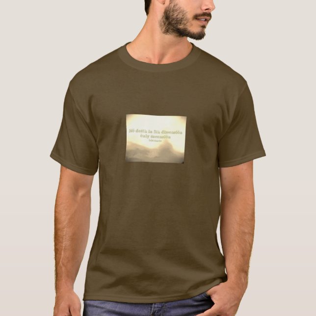 Camiseta T-Shirt MENS ART and DESIGN (Frente)