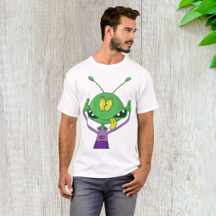 Camiseta T-Shirt Mens de Alienígena Louca