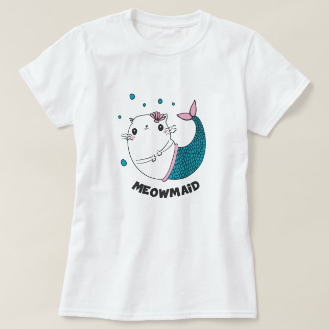 Camiseta T-Shirt Meomaid (Frente do Design)