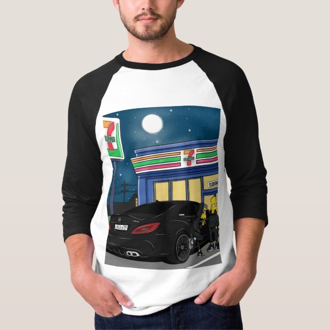 Camiseta t-shirt mercedes benz (Frente)