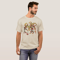 T-shirt Mesoamerican maia antigo da cultura da