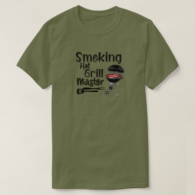 Camiseta T-Shirt Mestre de Grill (Frente do Design)