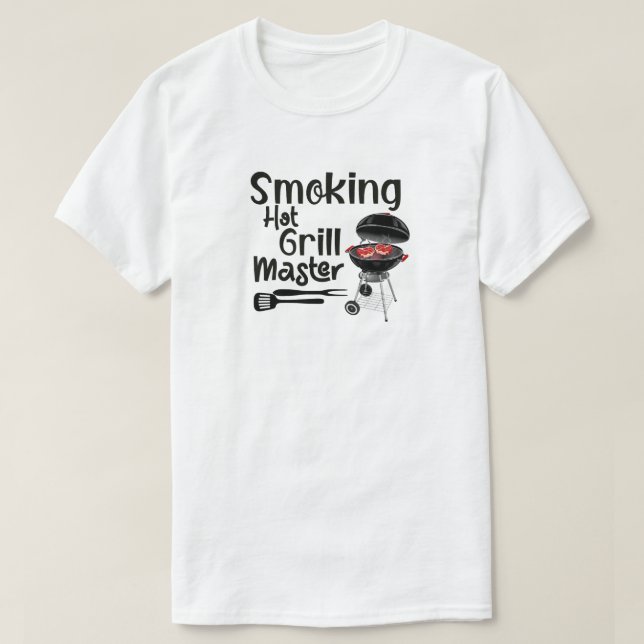 Camiseta T-Shirt Mestre de Grill (Frente do Design)