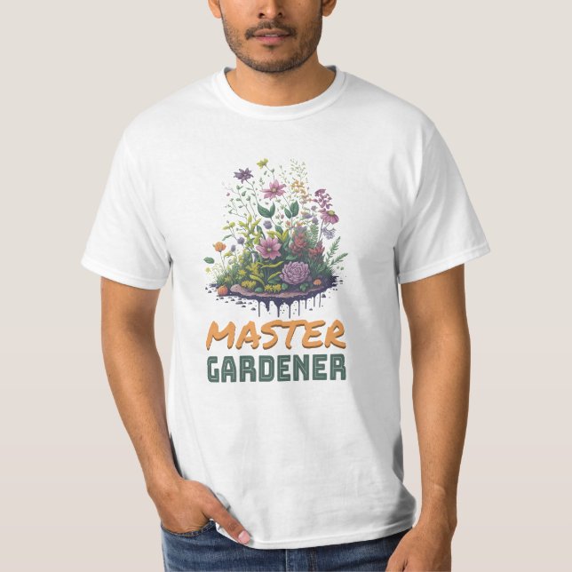 Camiseta T-Shirt Mestre Gardener (Frente)