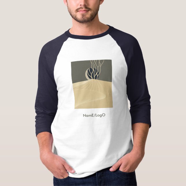 Camiseta t-shirt metaphor_20_a luonlit hill_1 (Frente)