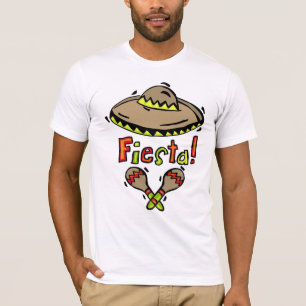 Camiseta T-shirt mexicano da festa