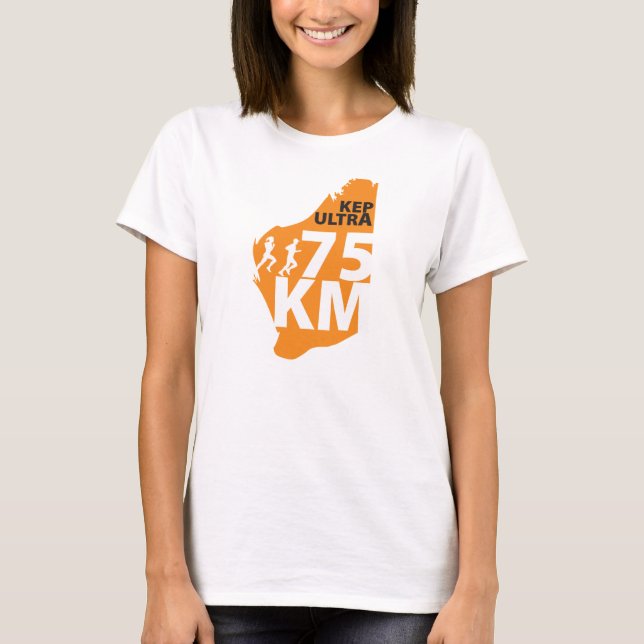 Camiseta T-Shirt Micro Fibra De 75 Mulheres (Frente)