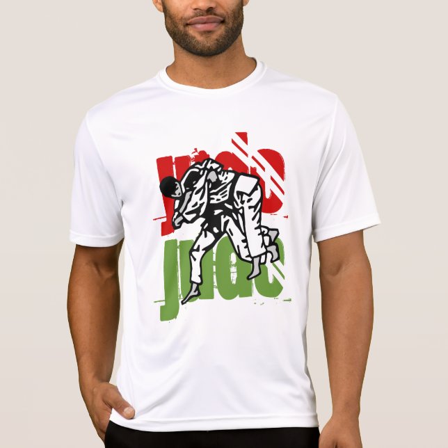 Camiseta t-shirt microfibre judo (Frente)