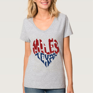 Camiseta T-Shirt "MILES, TEXAS HEART START"