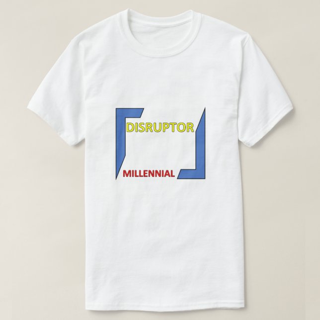 Camiseta T-Shirt MILLENNIAL (Frente do Design)